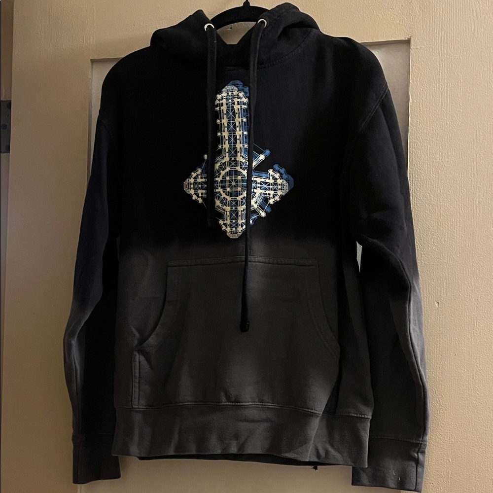 Ghost the band Men's Black and Gray Hoodie